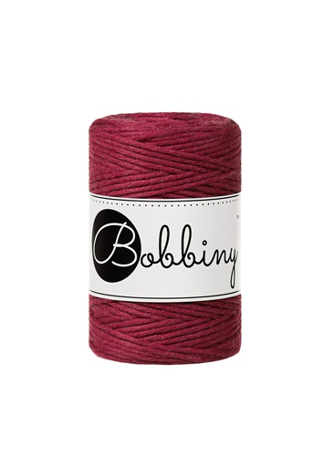 Corde Macramé Peigné 1,5mm Bobbiny - Couleur Wine Red