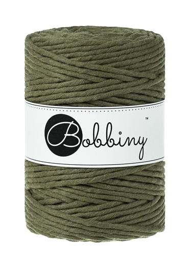 Corde Macramé Peigné 5mm Bobbiny - Couleur Avocado