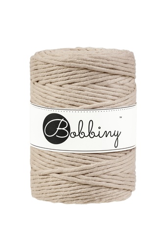 Corde Macramé Peigné 5mm Bobbiny - Couleur Beige