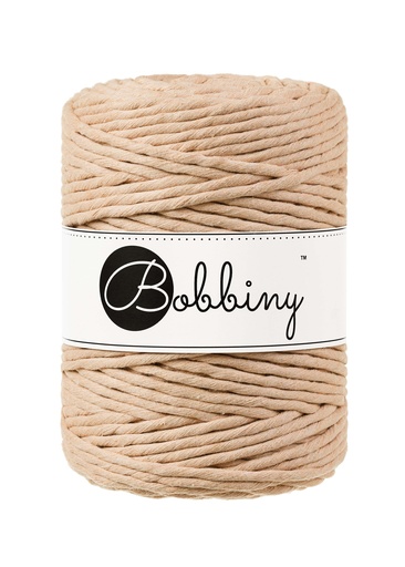 Corde Macramé Peigné 5mm Bobbiny - Couleur Biscuit