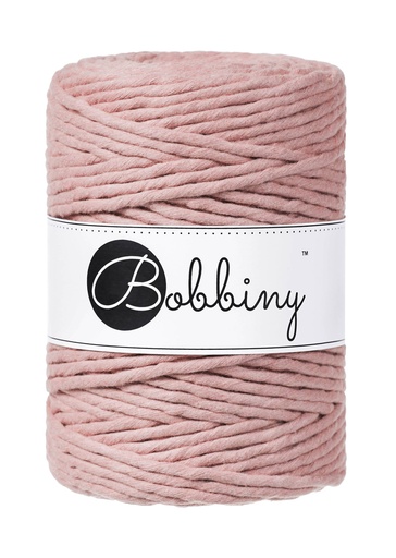 Corde Macramé Peigné 5mm Bobbiny - Couleur Blush