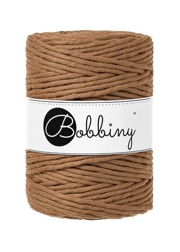 Corde Macramé Peigné 5mm Bobbiny - Couleur Caramel