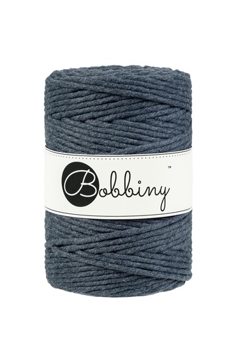 Corde Macramé Peigné 5mm Bobbiny - Couleur Charcoal