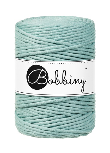 Corde Macramé Peigné 5mm Bobbiny - Couleur Duck Egg Blue