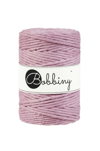 Corde Macramé Peigné 5mm Bobbiny - Couleur Dusty Pink