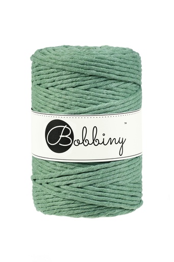 Corde Macramé Peigné 5mm Bobbiny - Couleur Eucalyptus Green