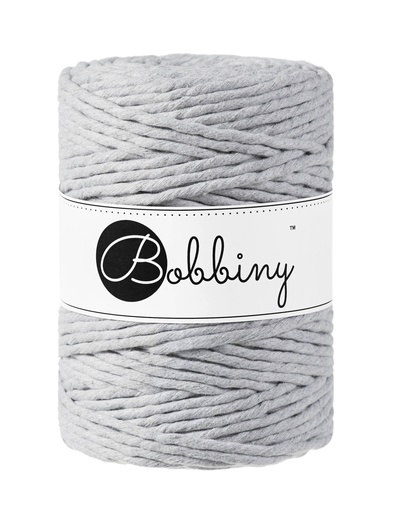 Corde Macramé Peigné 5mm Bobbiny - Couleur Light Grey