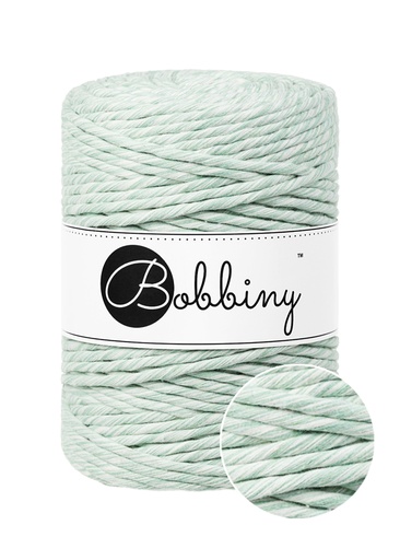 Corde Macramé Peigné 5mm Bobbiny - Couleur Mint Shake