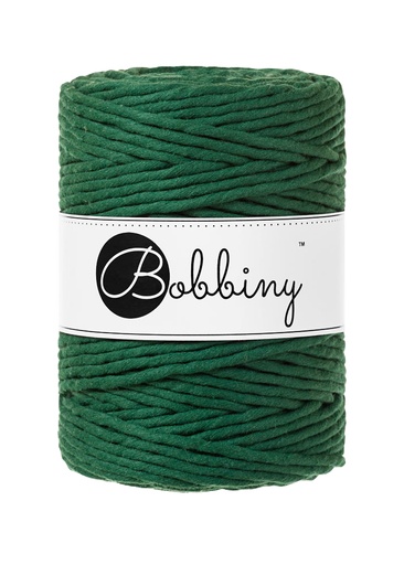Corde Macramé Peigné 5mm Bobbiny - Couleur Pine Green