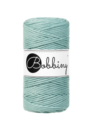 Corde Macramé Peigné 3mm Bobbiny - Couleur Duck Egg Blue