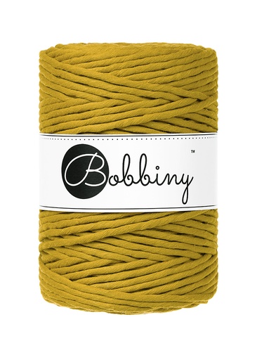 Corde Macramé Peigné 5mm Bobbiny - Couleur Spicy Yellow