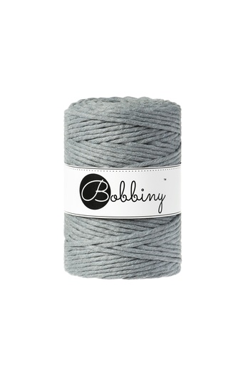 Corde Macramé Peigné 5mm Bobbiny - Couleur Steel