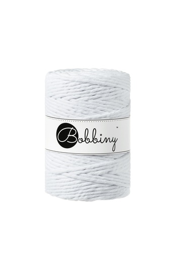 Corde Macramé Peigné 5mm Bobbiny - Couleur White