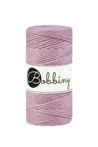 Corde Macramé Peigné 3mm Bobbiny - Couleur Dusty Pink
