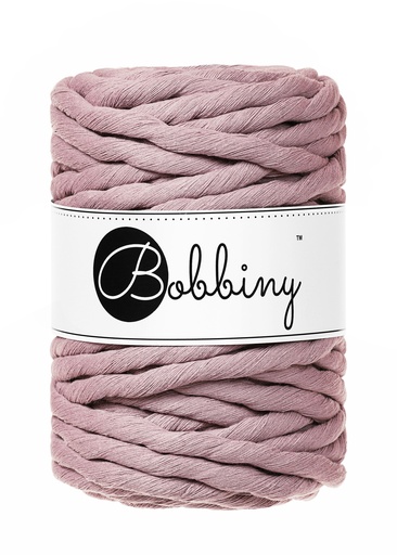 Corde Macramé Peigné 9mm Bobbiny - Couleur Mauve 