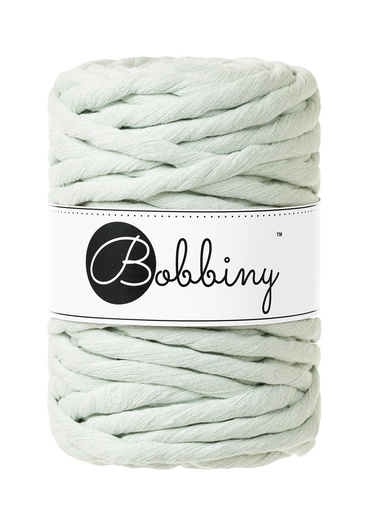 Corde Macramé Peigné 9mm Bobbiny - Couleur Milky Green