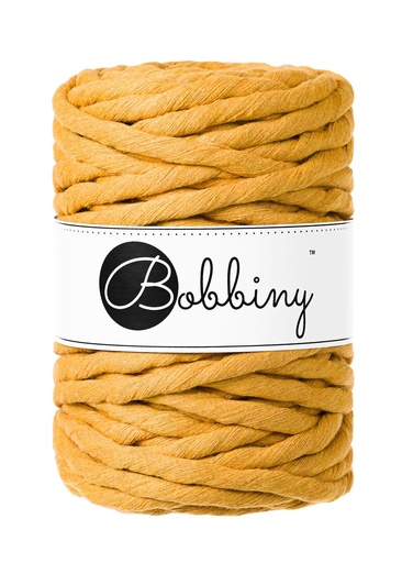 Corde Macramé Peigné 9mm Bobbiny - Couleur Mustard