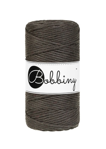 Corde Macramé Peigné 3mm Bobbiny - Couleur Expresso
