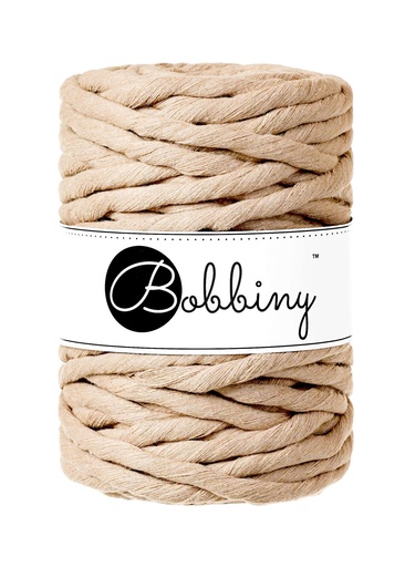 Corde Macramé Peigné 9mm Bobbiny - Couleur Sand
