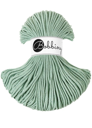 Corde Macramé Tressé 3mm Bobbiny - Couleur Aloe