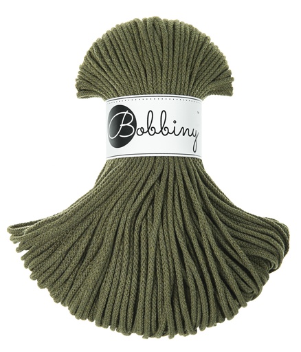 Corde Macramé Tressé 3mm Bobbiny - Couleur Avocado