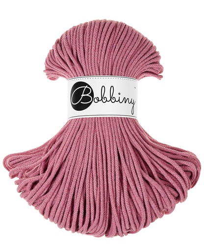 Corde Macramé Tressé 3mm Bobbiny - Couleur Blossom