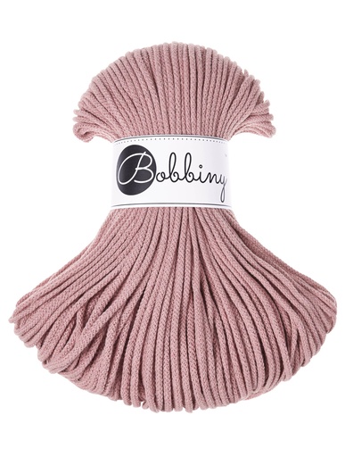 Corde Macramé Tressé 3mm Bobbiny - Couleur Blush