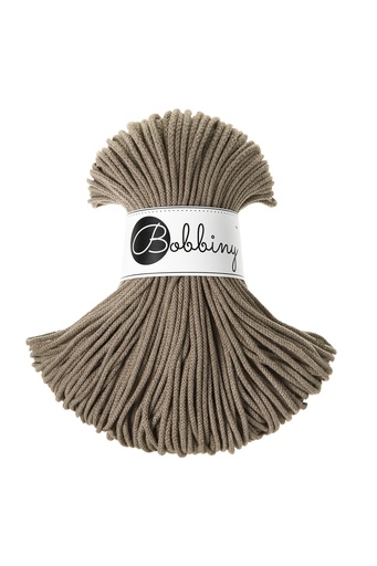 Corde Macramé Tressé 3mm Bobbiny - Couleur Coffee