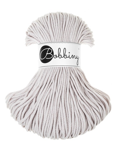 Corde Macramé Tressé 3mm Bobbiny - Couleur Moonlight