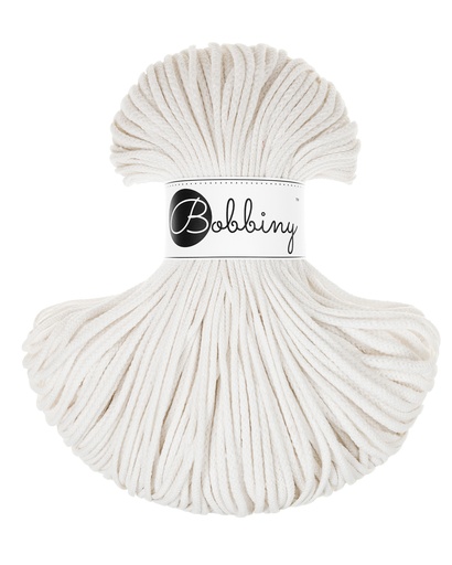 Corde Macramé Tressé 3mm Bobbiny - Couleur Off White