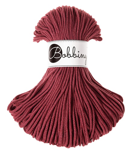 Corde Macramé Tressé 3mm Bobbiny - Couleur Wild Rose