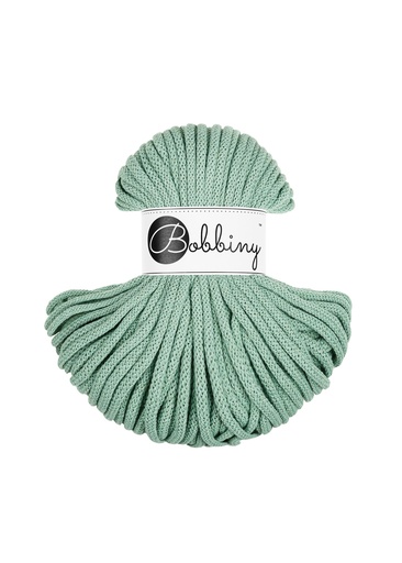 Corde Macramé Tressé 5mm Bobbiny - Couleur Aloe 