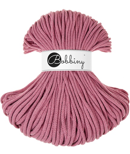 Corde Macramé Tressé 5mm Bobbiny - Couleur Blossom