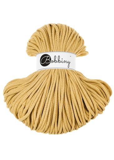 Corde Macramé Tressé 5mm Bobbiny - Couleur Honey