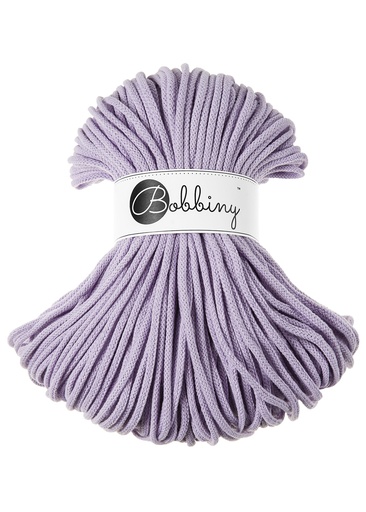 Corde Macramé Tressé 5mm Bobbiny - Couleur Lavender