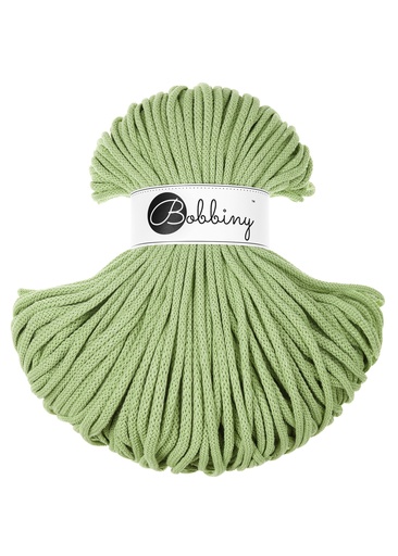 Corde Macramé Tressé 5mm Bobbiny - Couleur Matcha