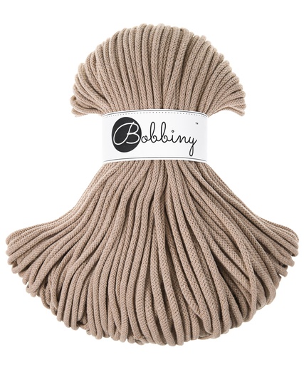 Corde Macramé Tressé 5mm Bobbiny - Couleur Sand