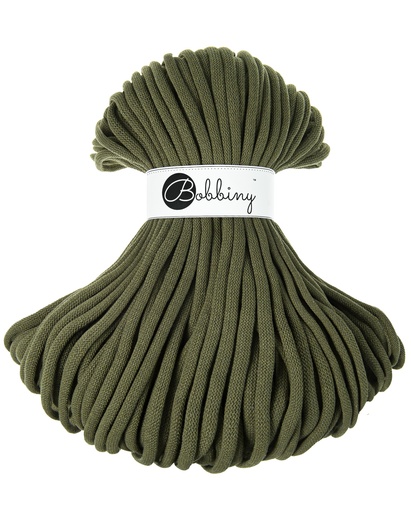 Corde Macramé Tressé 9mm Bobbiny - Couleur Avocado
