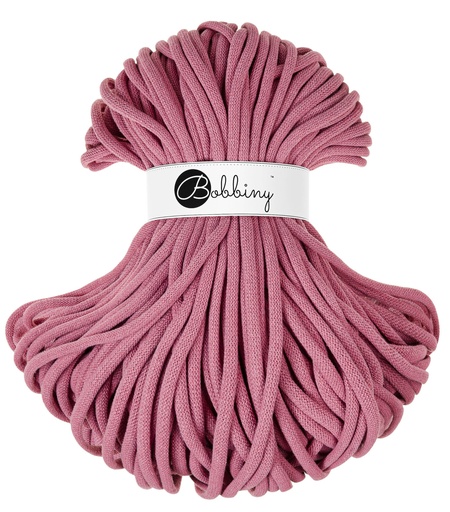 Corde Macramé Tressé 9mm Bobbiny - Couleur Blossom