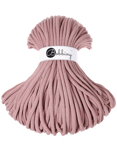 Corde Macramé Tressé 9mm Bobbiny - Couleur Blush