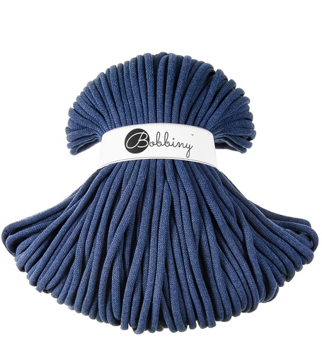 Corde Macramé Tressé 9mm Bobbiny - Couleur Jeans
