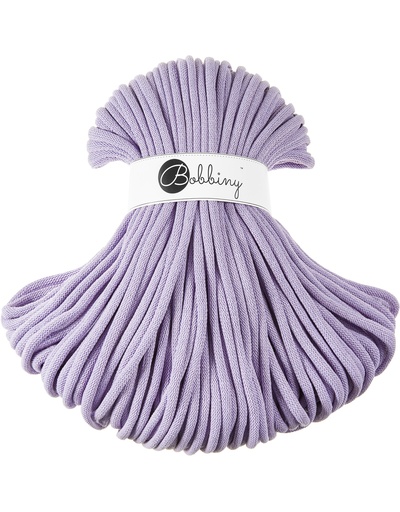 Corde Macramé Tressé 9mm Bobbiny - Couleur Lavender 