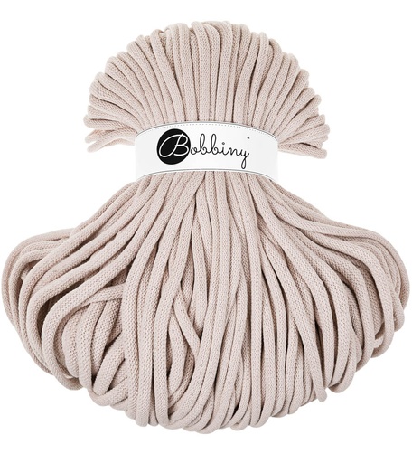 Corde Macramé Tressé 9mm Bobbiny - Couleur Nude