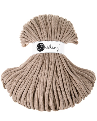 Corde Macramé Tressé 9mm Bobbiny - Couleur Sand