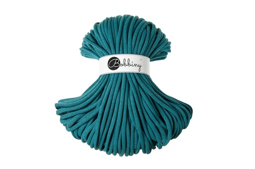 Corde Macramé Tressé 9mm Bobbiny - Couleur Teal