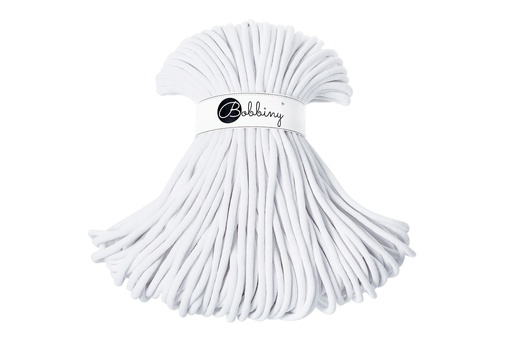 Corde Macramé Tressé 9mm Bobbiny - Couleur White