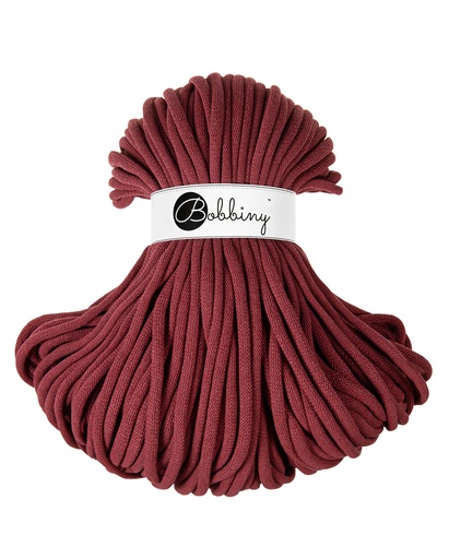 Corde Macramé Tressé 9mm Bobbiny - Couleur Wild Rose