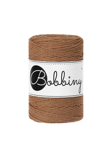 Corde Macramé Torsadé 1,5mm Bobbiny - Couleur Caramel