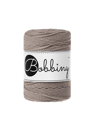 Corde Macramé Torsadé 1,5mm Bobbiny - Couleur Coffee
