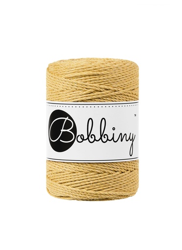 Corde Macramé Torsadé 1,5mm Bobbiny - Couleur Honey